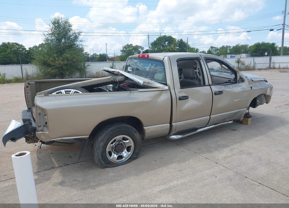 2004 DODGE RAM 2500 ST/SLT VIN: 3D7KA28C74G116562