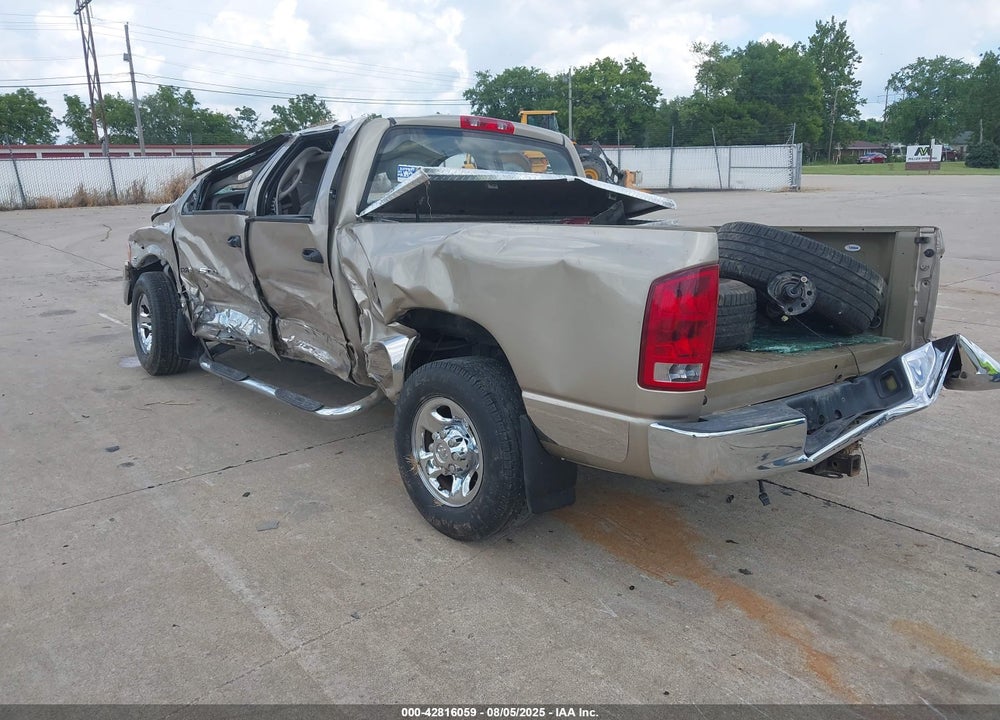 2004 DODGE RAM 2500 ST/SLT VIN: 3D7KA28C74G116562
