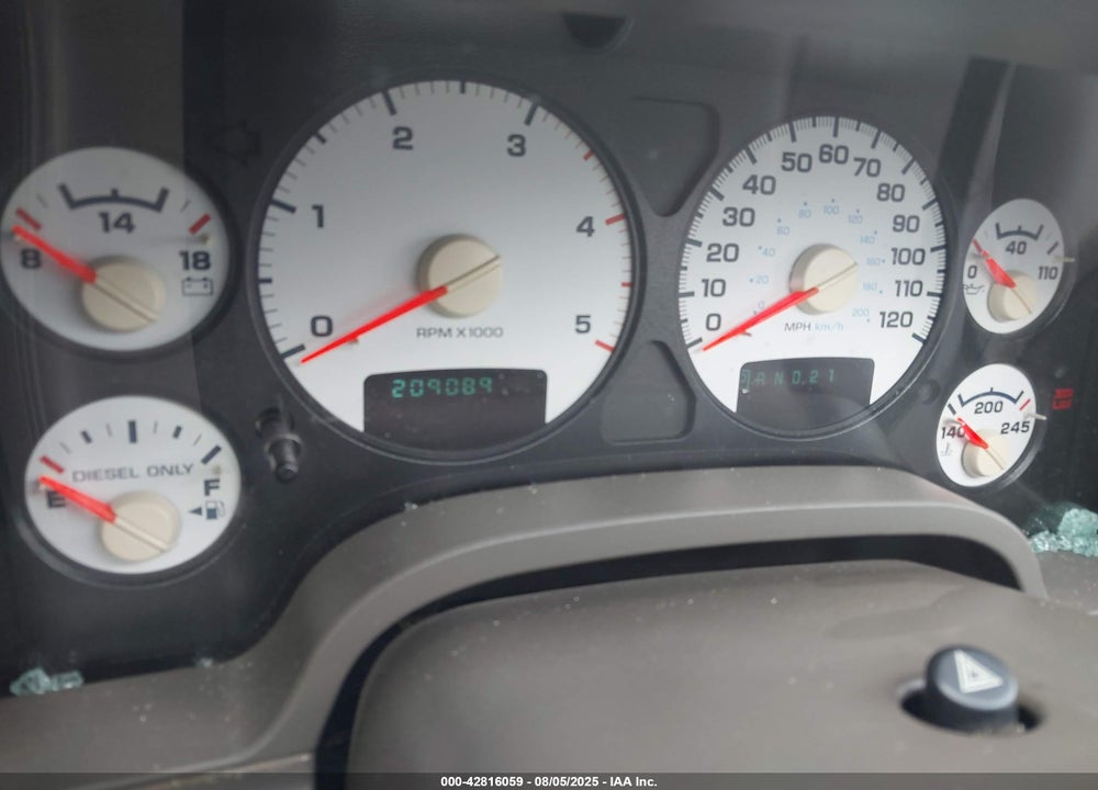 2004 DODGE RAM 2500 ST/SLT VIN: 3D7KA28C74G116562