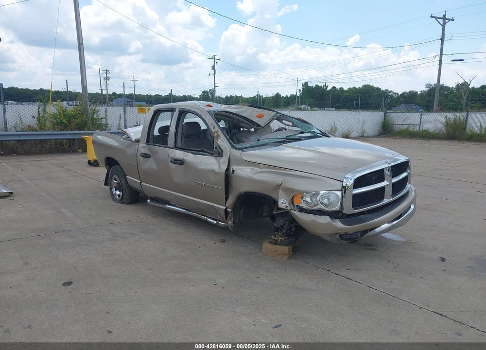 2004 DODGE RAM 2500 ST/SLT VIN: 3D7KA28C74G116562