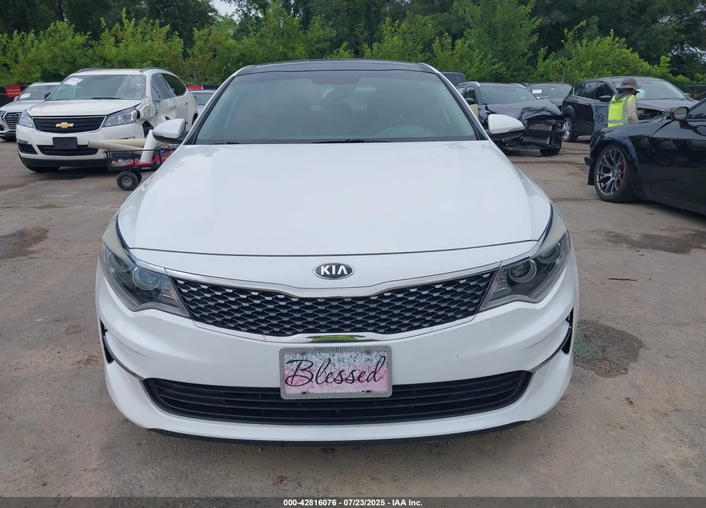 2016 KIA OPTIMA VIN: 5XXGU4L32GG080605