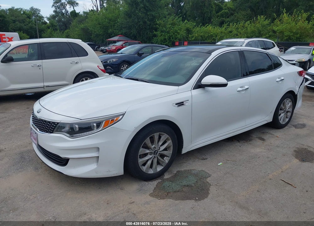 2016 KIA OPTIMA VIN: 5XXGU4L32GG080605