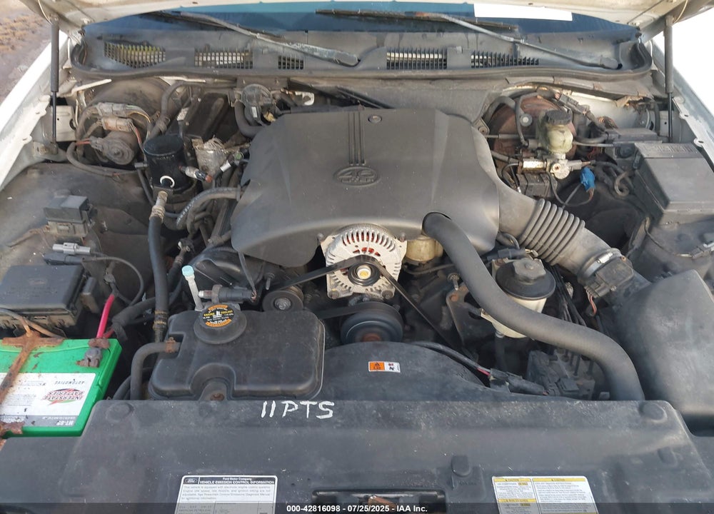 2000 MERCURY GRAND MARQUIS LS VIN: 2MEFM75WXYX737013