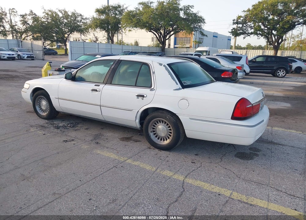 2000 MERCURY GRAND MARQUIS LS VIN: 2MEFM75WXYX737013