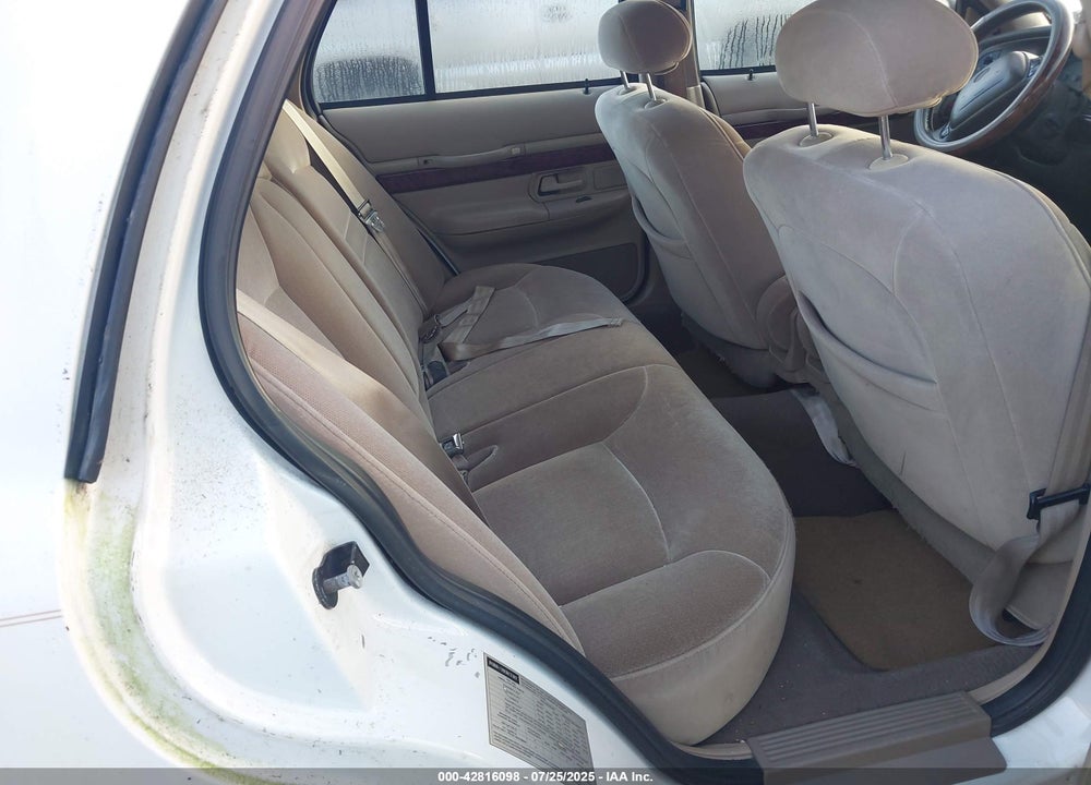 2000 MERCURY GRAND MARQUIS LS VIN: 2MEFM75WXYX737013