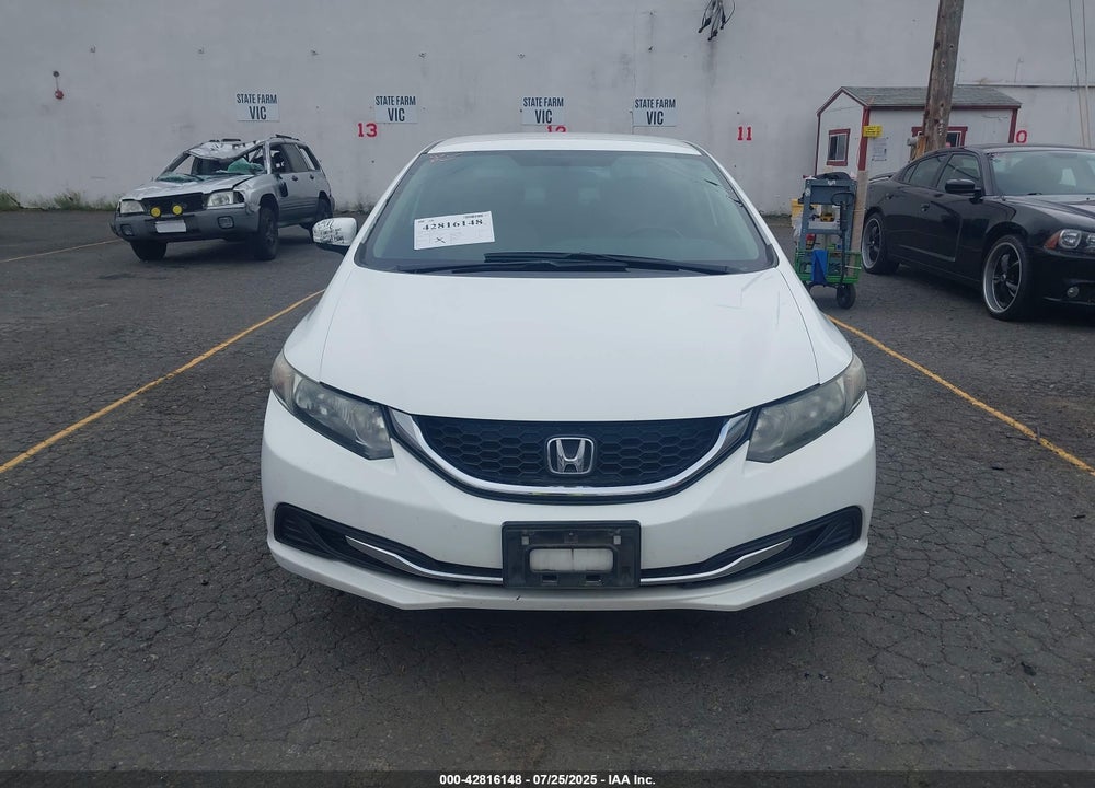 2014 HONDA CIVIC VIN: 19XFB2F50EE255863