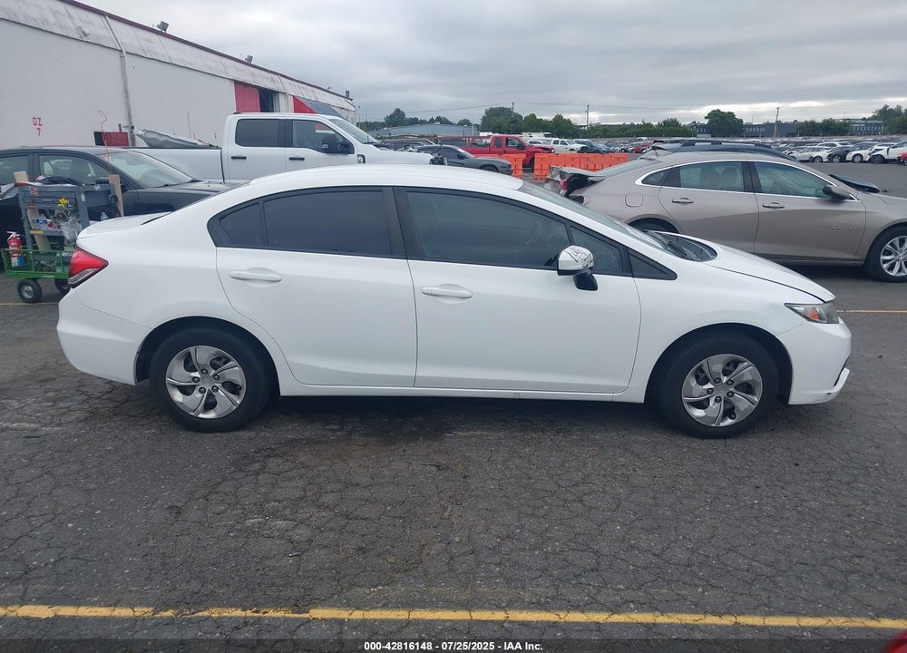 2014 HONDA CIVIC VIN: 19XFB2F50EE255863
