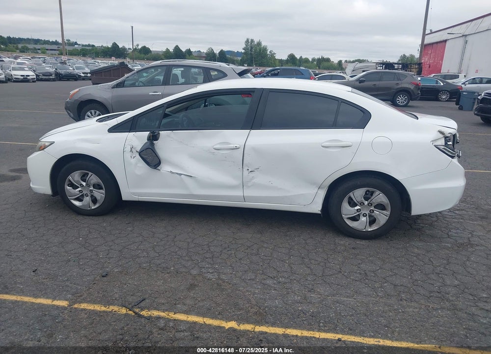 2014 HONDA CIVIC VIN: 19XFB2F50EE255863