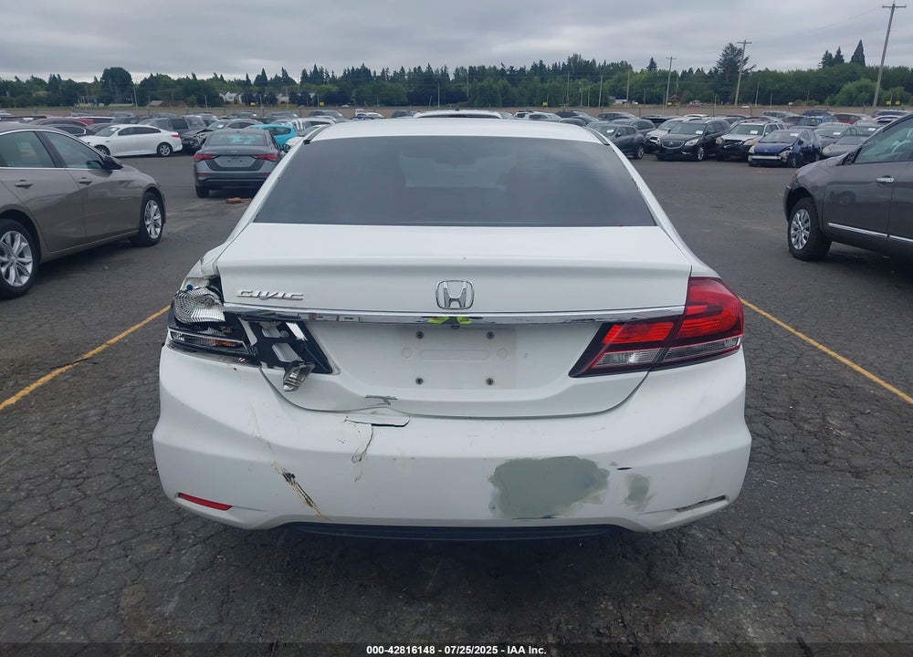 2014 HONDA CIVIC VIN: 19XFB2F50EE255863