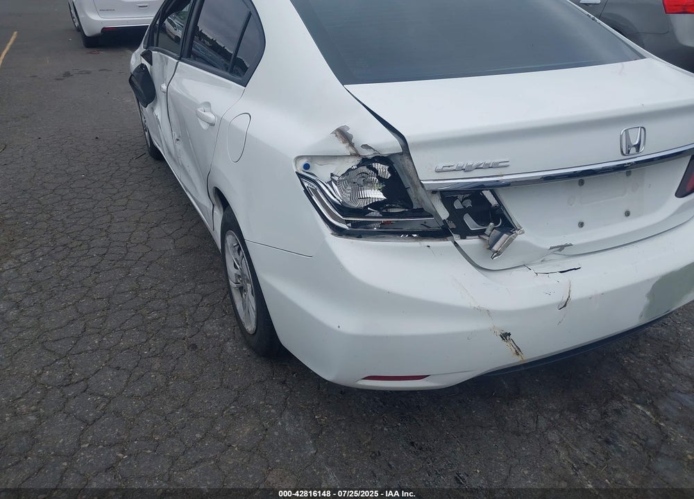2014 HONDA CIVIC VIN: 19XFB2F50EE255863