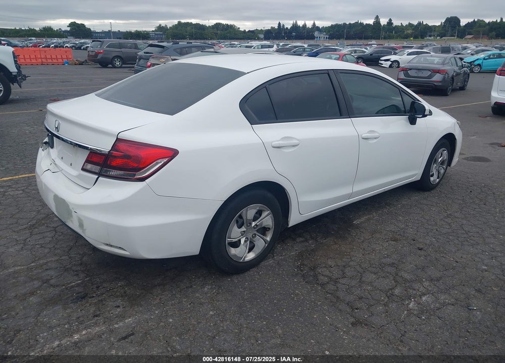 2014 HONDA CIVIC VIN: 19XFB2F50EE255863