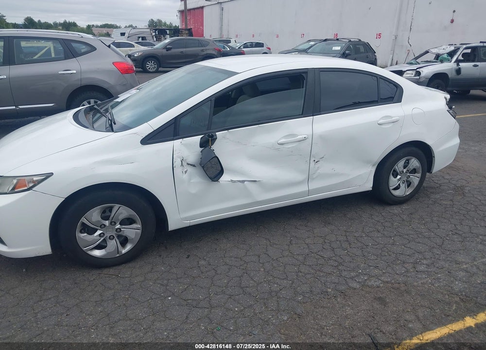 2014 HONDA CIVIC VIN: 19XFB2F50EE255863