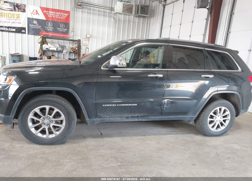 2016 JEEP GRAND CHEROKEE VIN: 1C4RJFBG1GC348349