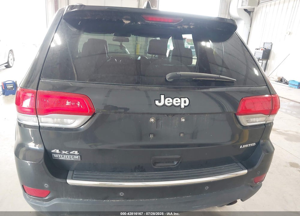 2016 JEEP GRAND CHEROKEE VIN: 1C4RJFBG1GC348349