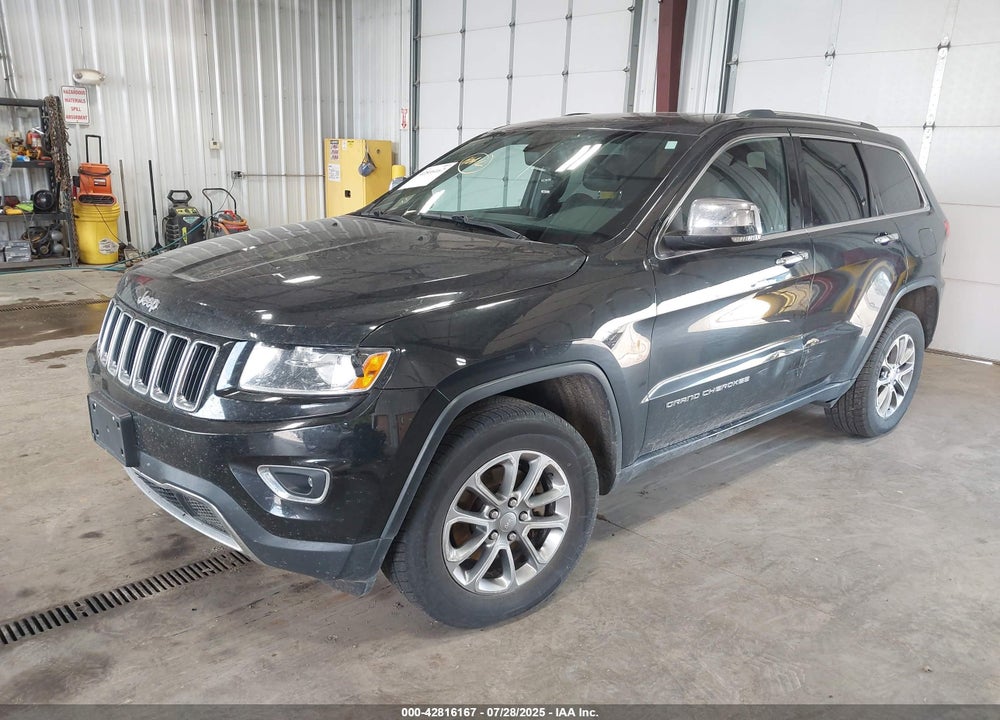 2016 JEEP GRAND CHEROKEE VIN: 1C4RJFBG1GC348349