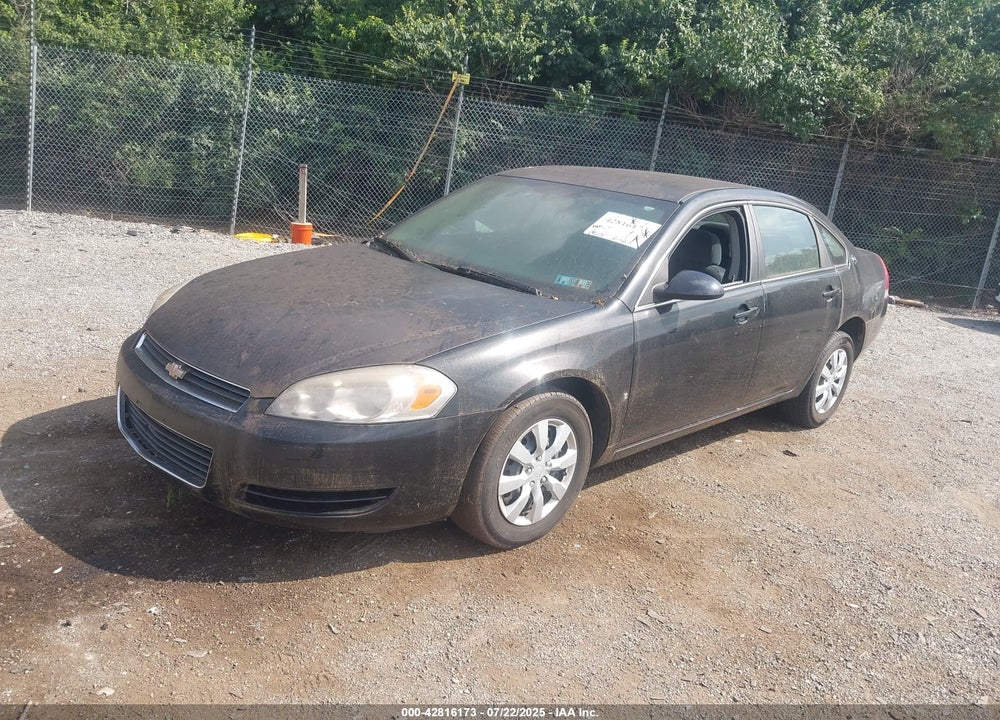 2008 CHEVROLET IMPALA VIN: 2G1WB58K681273797