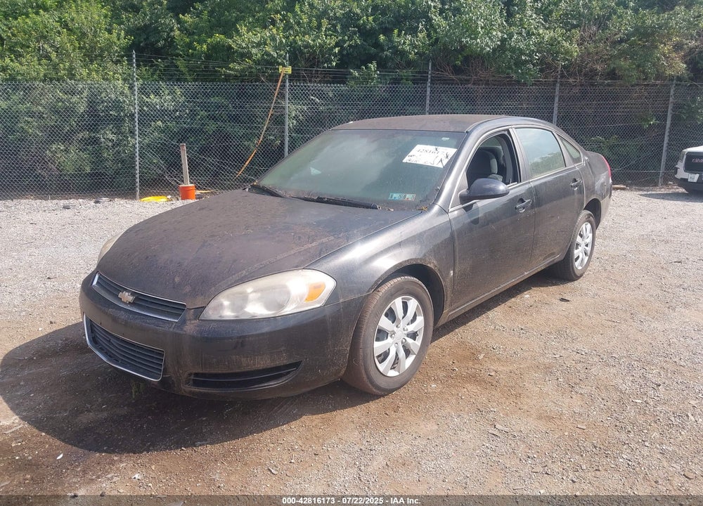 2008 CHEVROLET IMPALA VIN: 2G1WB58K681273797