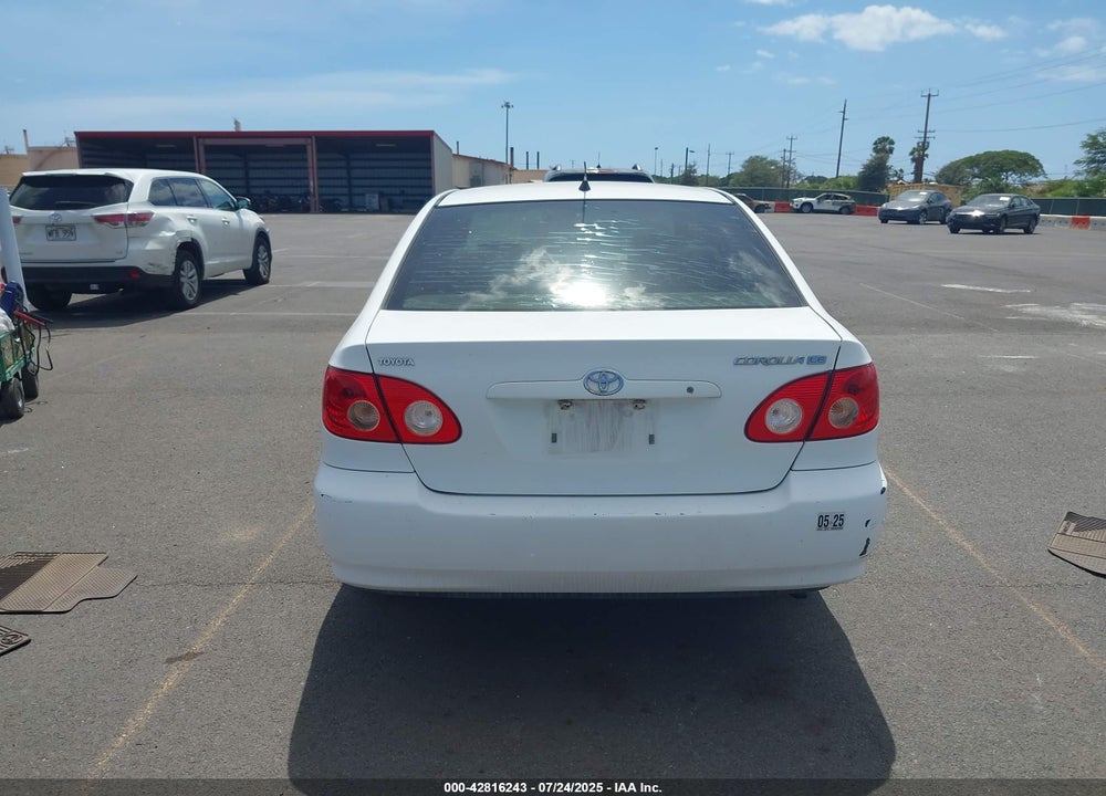 2005 TOYOTA COROLLA LE VIN: 1NXBR30EX5Z395800