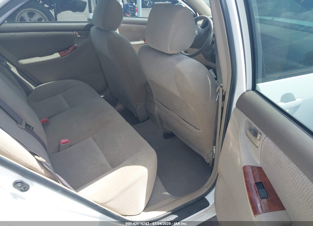 2005 TOYOTA COROLLA LE VIN: 1NXBR30EX5Z395800