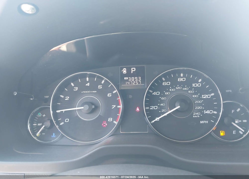 2011 SUBARU OUTBACK VIN: 4S4BRBGC2B3431527