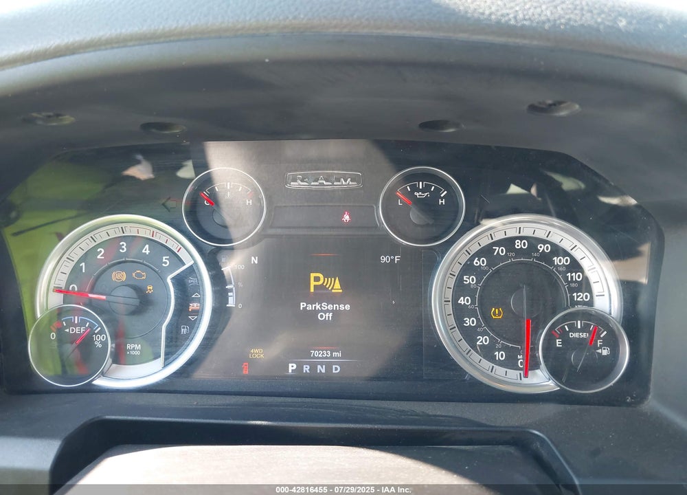 2015 RAM 2500 VIN: 3C6UR5JL8FG611211