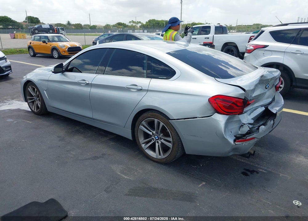 2018 BMW 430I GRAN COUPE VIN: WBA4J1C57JBA30159