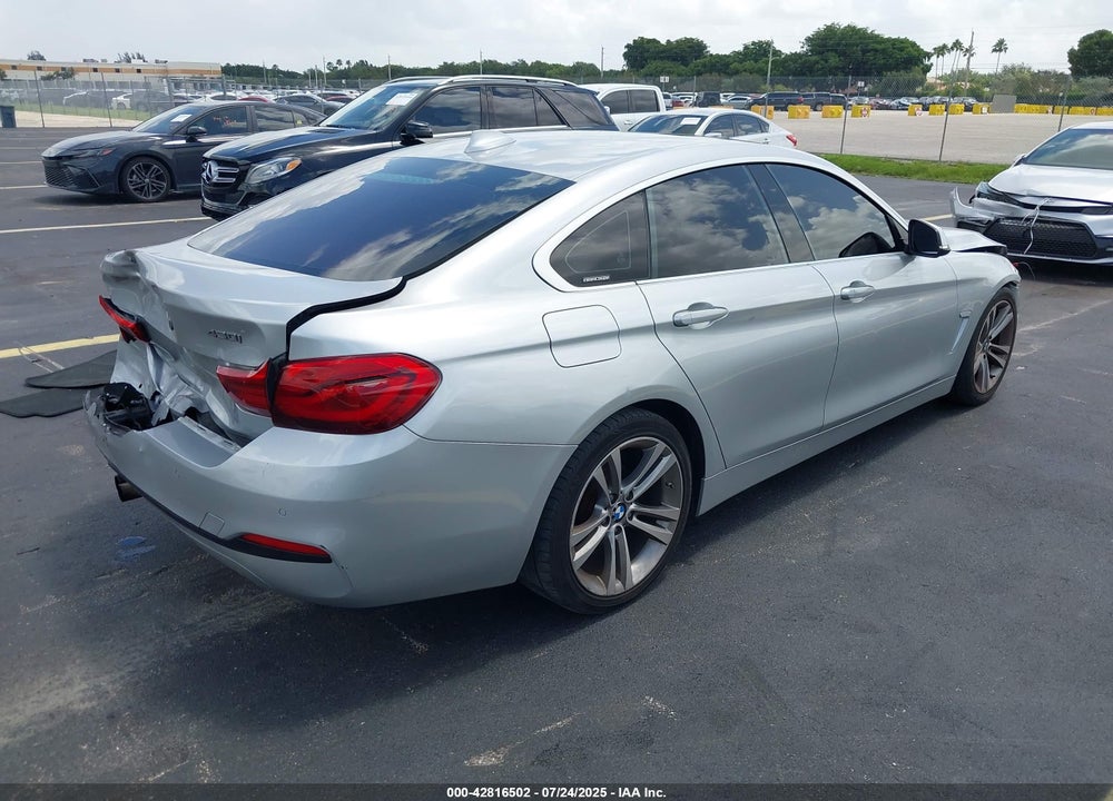 2018 BMW 430I GRAN COUPE VIN: WBA4J1C57JBA30159