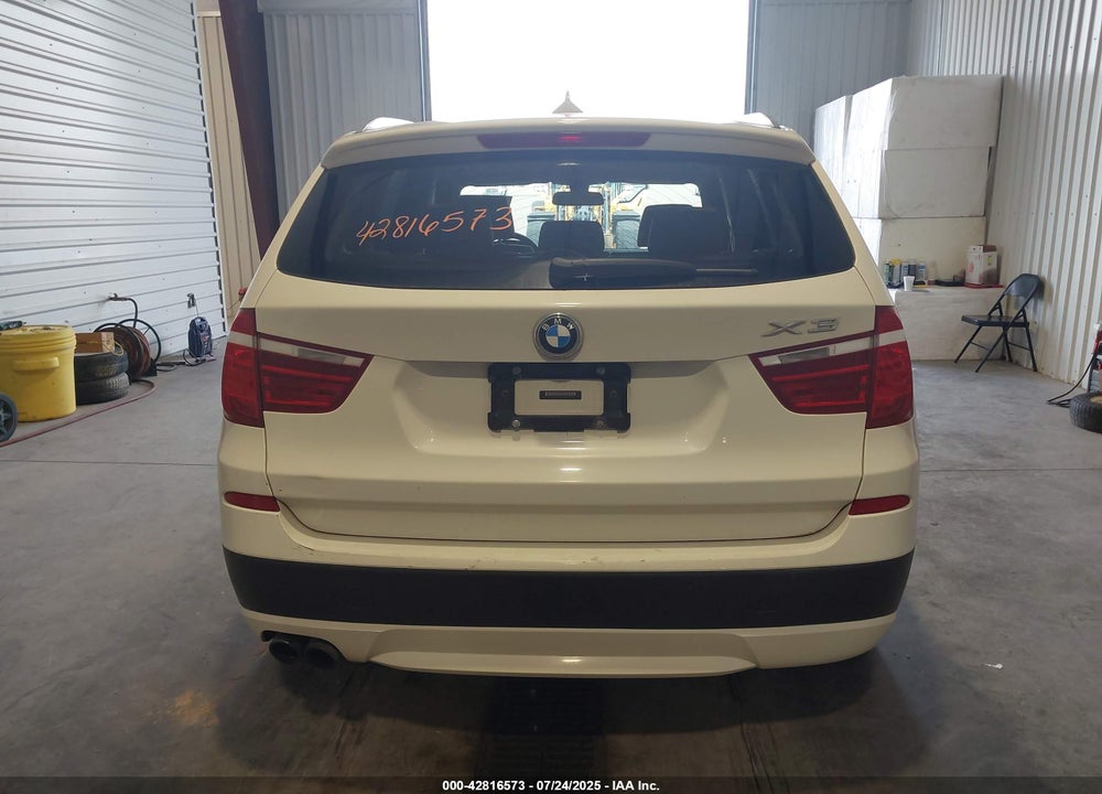 2013 BMW X3 VIN: 5UXWX7C58DL977377