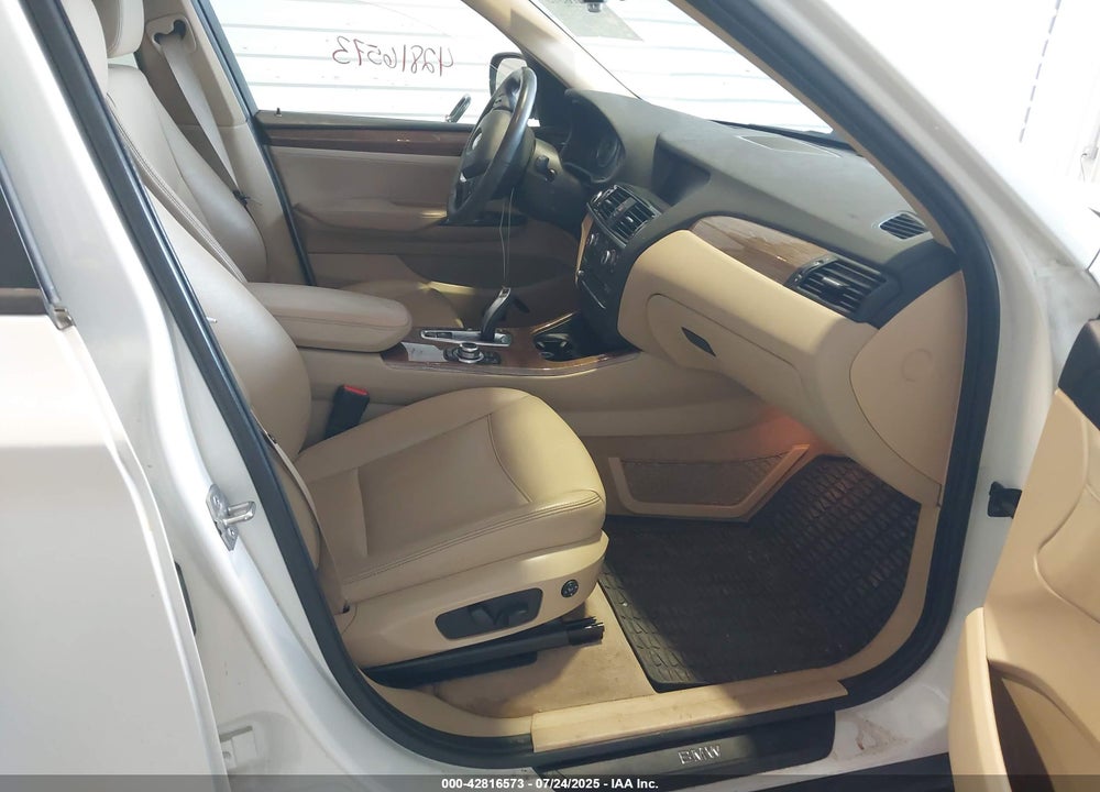 2013 BMW X3 VIN: 5UXWX7C58DL977377
