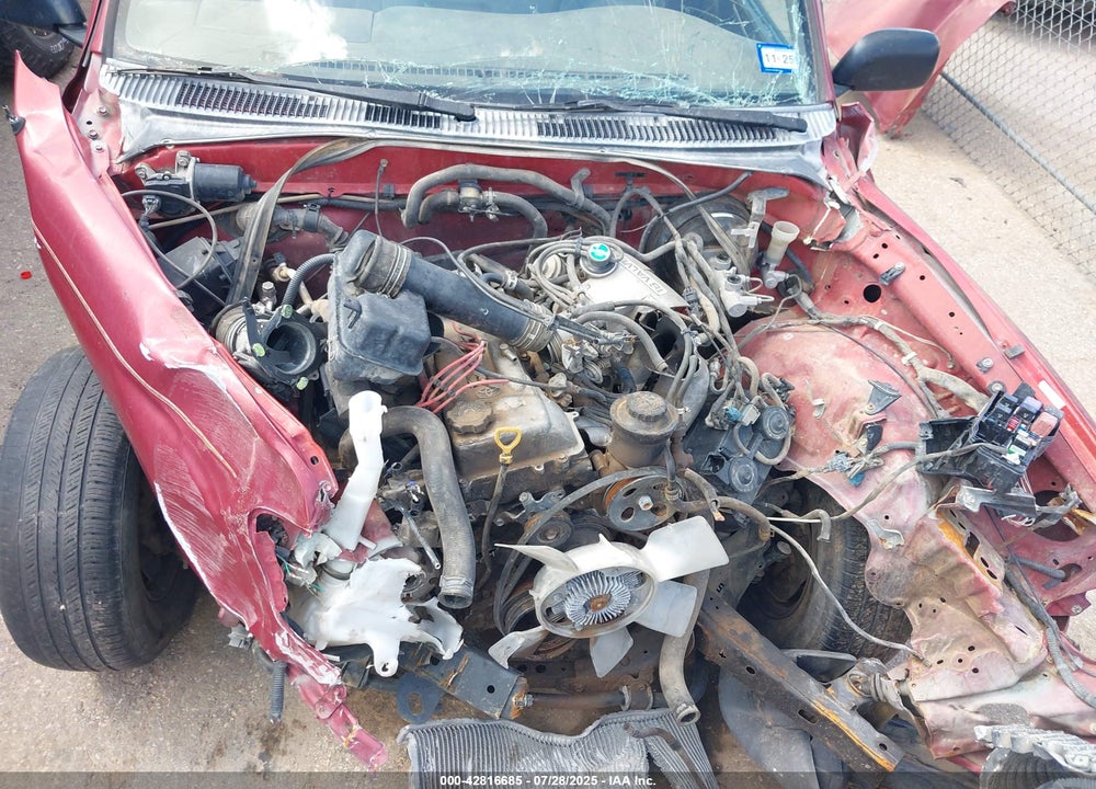 1998 TOYOTA TACOMA VIN: 4TAVL52N8WZ058764