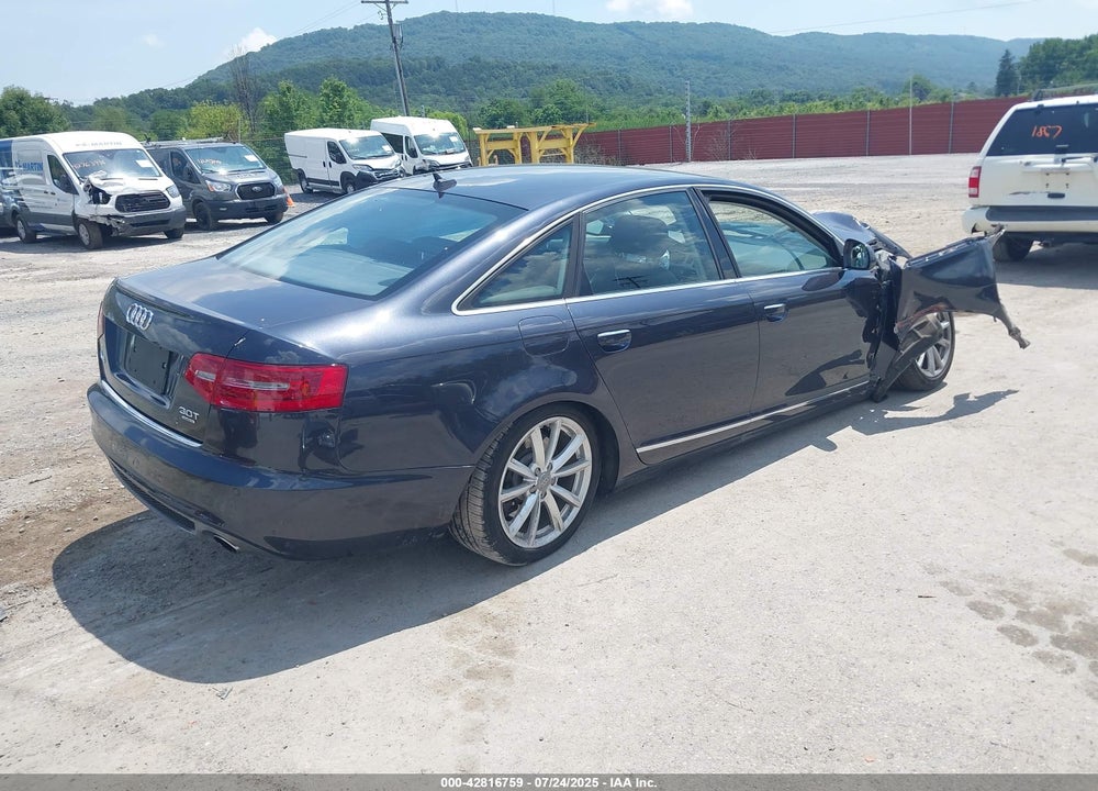 2011 AUDI A6 VIN: WAUKGAFB4BN006700