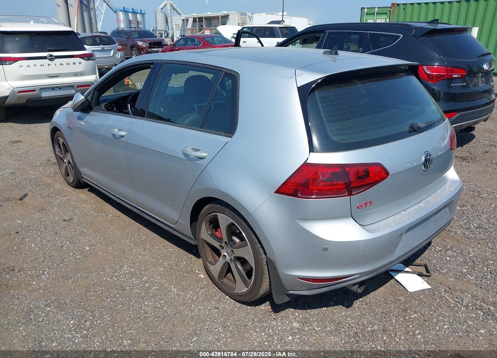 2016 VOLKSWAGEN GOLF VIN: 3VW447AU2GM019766