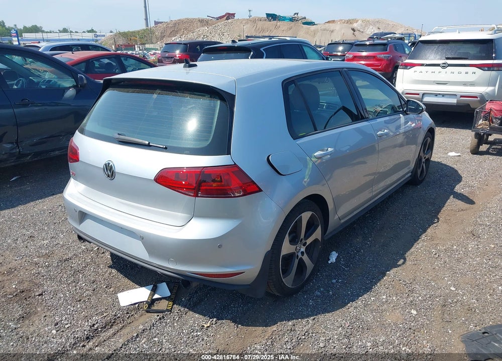 2016 VOLKSWAGEN GOLF VIN: 3VW447AU2GM019766