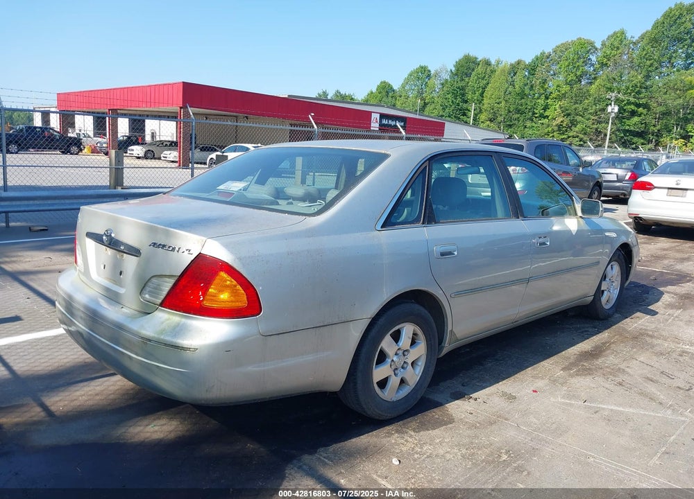 2002 TOYOTA AVALON VIN: 4T1BF28B12U238715