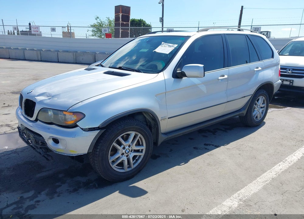 2005 BMW X5 3.0I VIN: 5UXFA13585LY07438