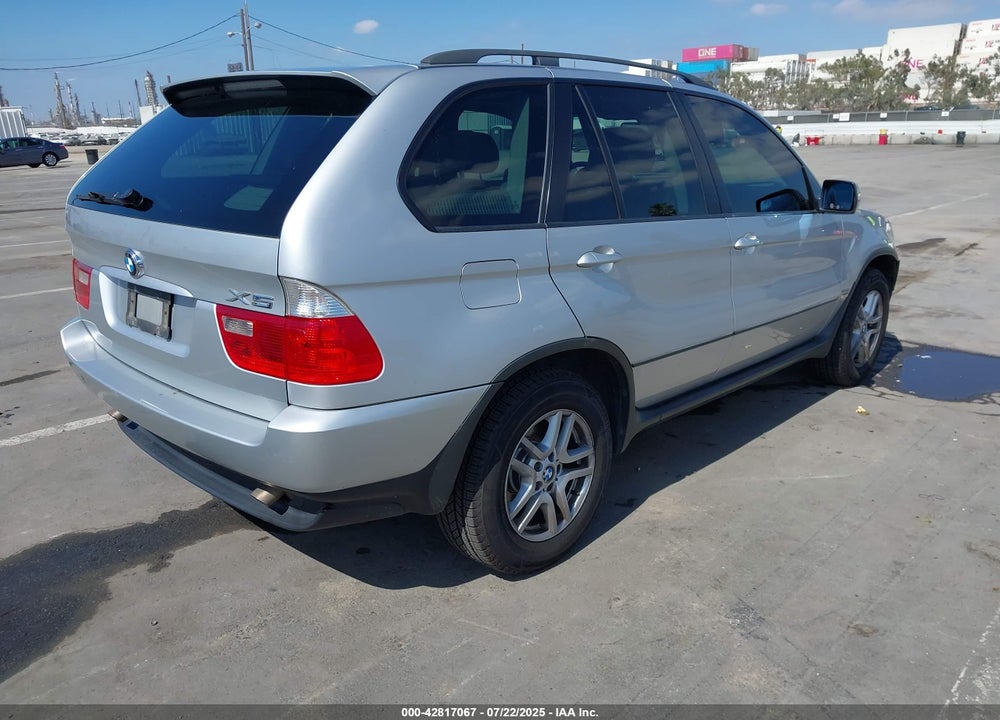2005 BMW X5 3.0I VIN: 5UXFA13585LY07438