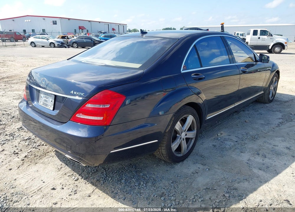 2012 MERCEDES-BENZ S CLASS VIN: WDDNG9EB0CA485065