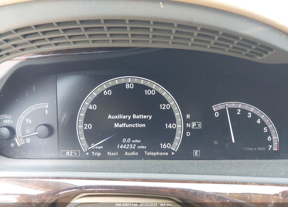 2012 MERCEDES-BENZ S CLASS VIN: WDDNG9EB0CA485065