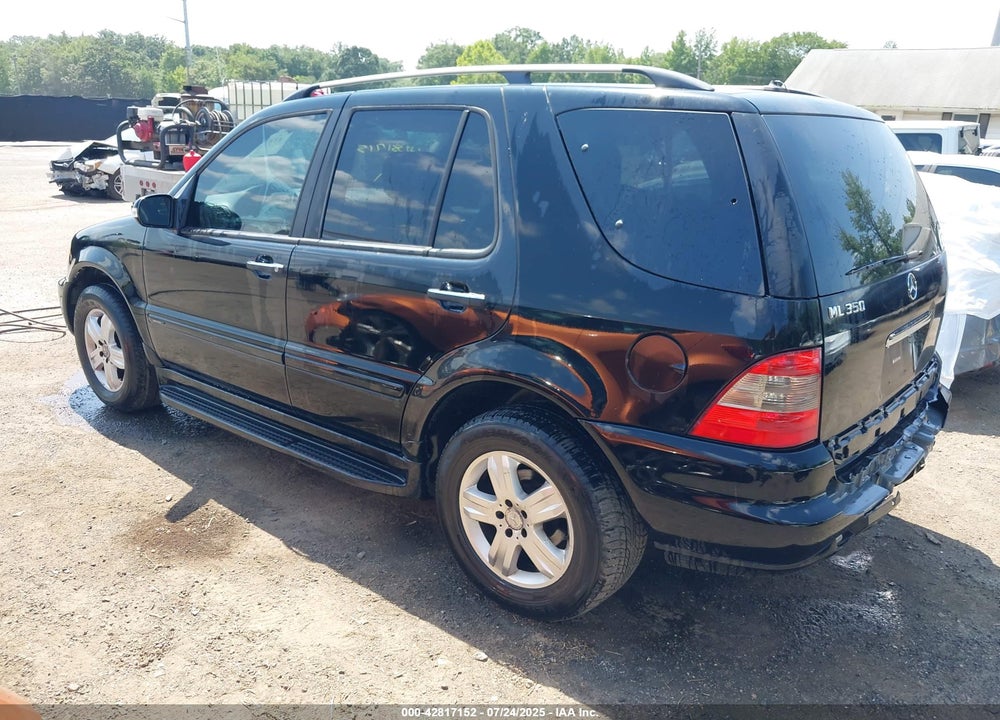 2005 MERCEDES-BENZ ML 350 4MATIC VIN: 4JGAB57EX5A529319
