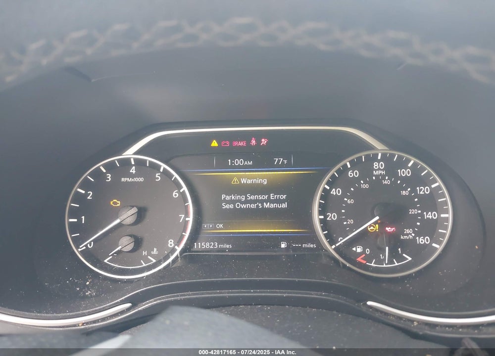 2017 NISSAN MAXIMA 3.5 SV VIN: 1N4AA6AP7HC390725