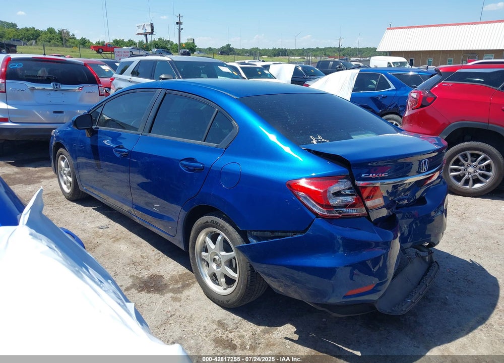 2015 HONDA CIVIC VIN: 2HGFB2F5XFH562724