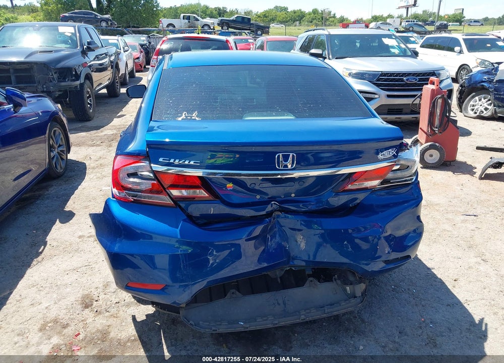2015 HONDA CIVIC VIN: 2HGFB2F5XFH562724