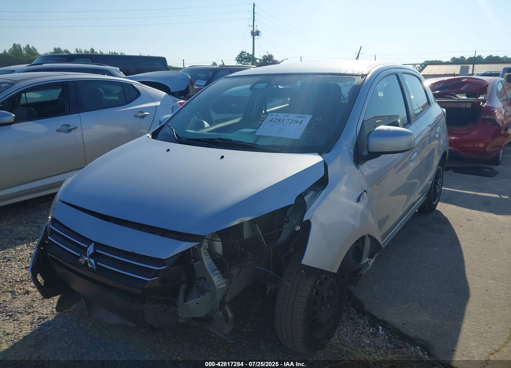 2022 MITSUBISHI MIRAGE VIN: ML32AUHJ8NH002696