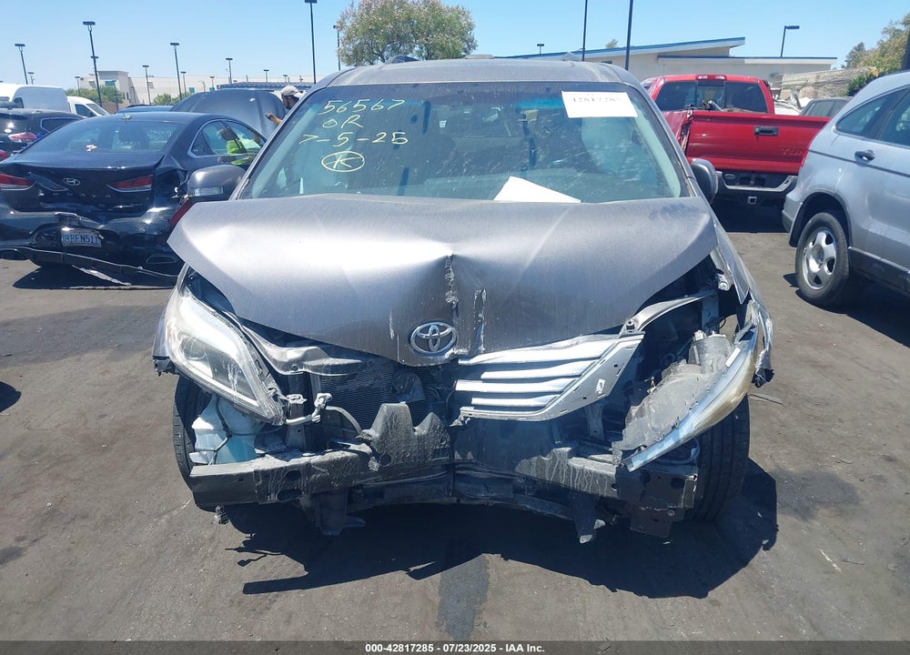 2015 TOYOTA SIENNA LIMITED PREMIUM 7 PASSENGER VIN: 5TDYK3DCXFS625384