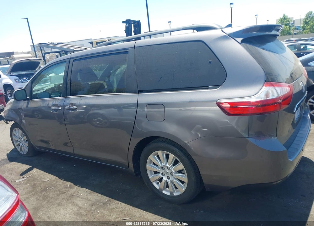 2015 TOYOTA SIENNA LIMITED PREMIUM 7 PASSENGER VIN: 5TDYK3DCXFS625384