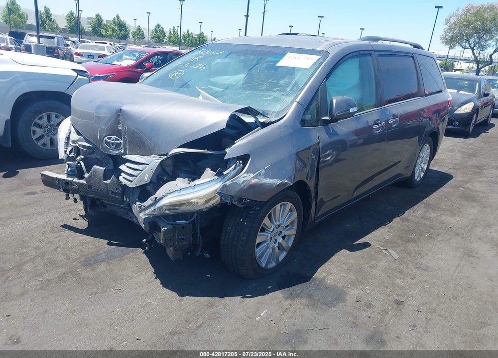 2015 TOYOTA SIENNA LIMITED PREMIUM 7 PASSENGER VIN: 5TDYK3DCXFS625384
