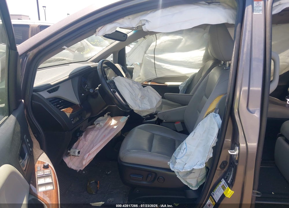 2015 TOYOTA SIENNA LIMITED PREMIUM 7 PASSENGER VIN: 5TDYK3DCXFS625384