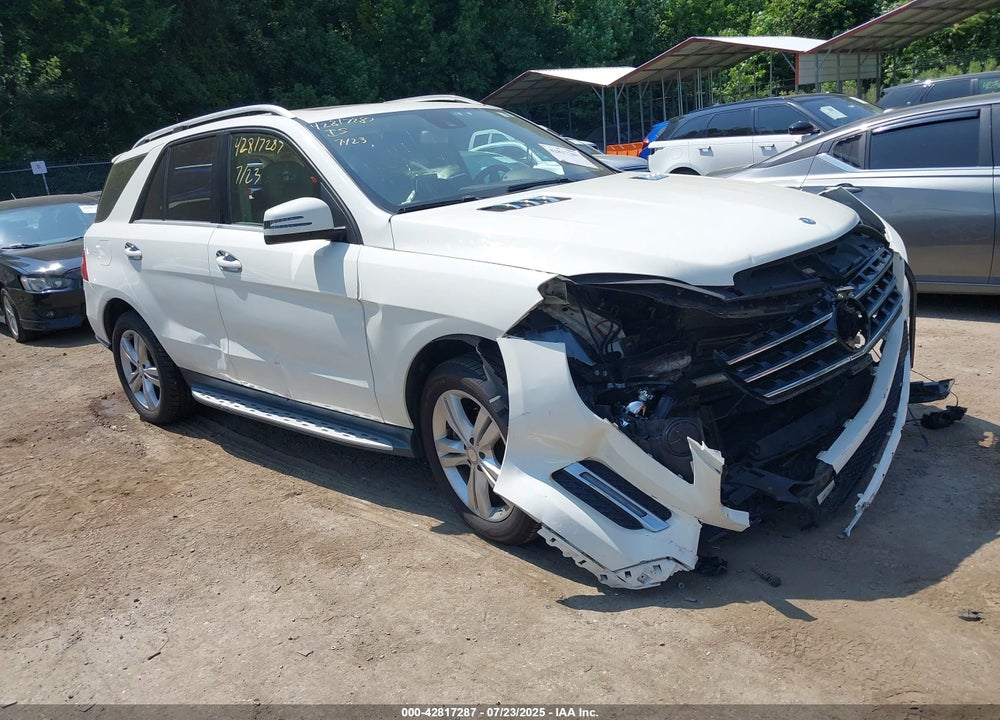 2013 MERCEDES-BENZ ML 350 4MATIC VIN: 4JGDA5HB0DA243529