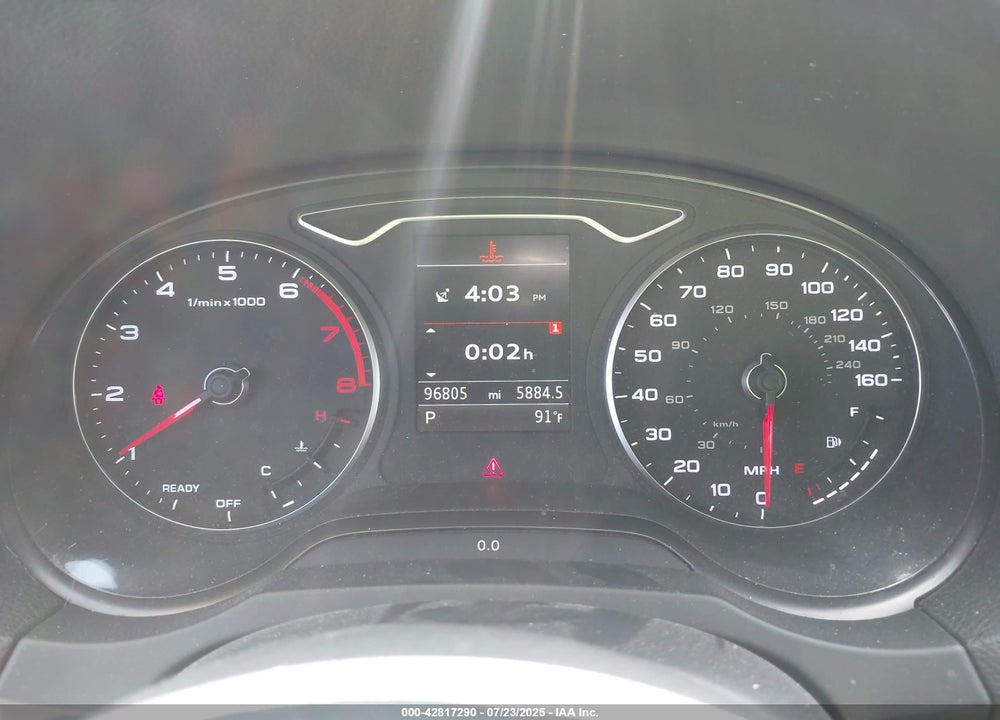 2016 AUDI A3 2.0T PREMIUM VIN: WAUE8GFF3G1062352