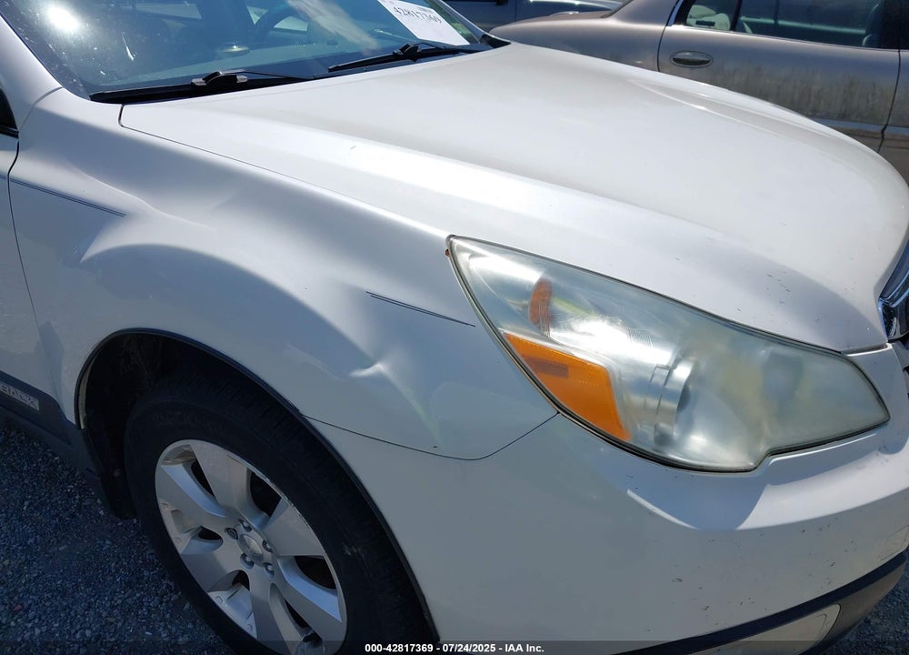2011 SUBARU OUTBACK VIN: 4S4BRBCC3B3357332